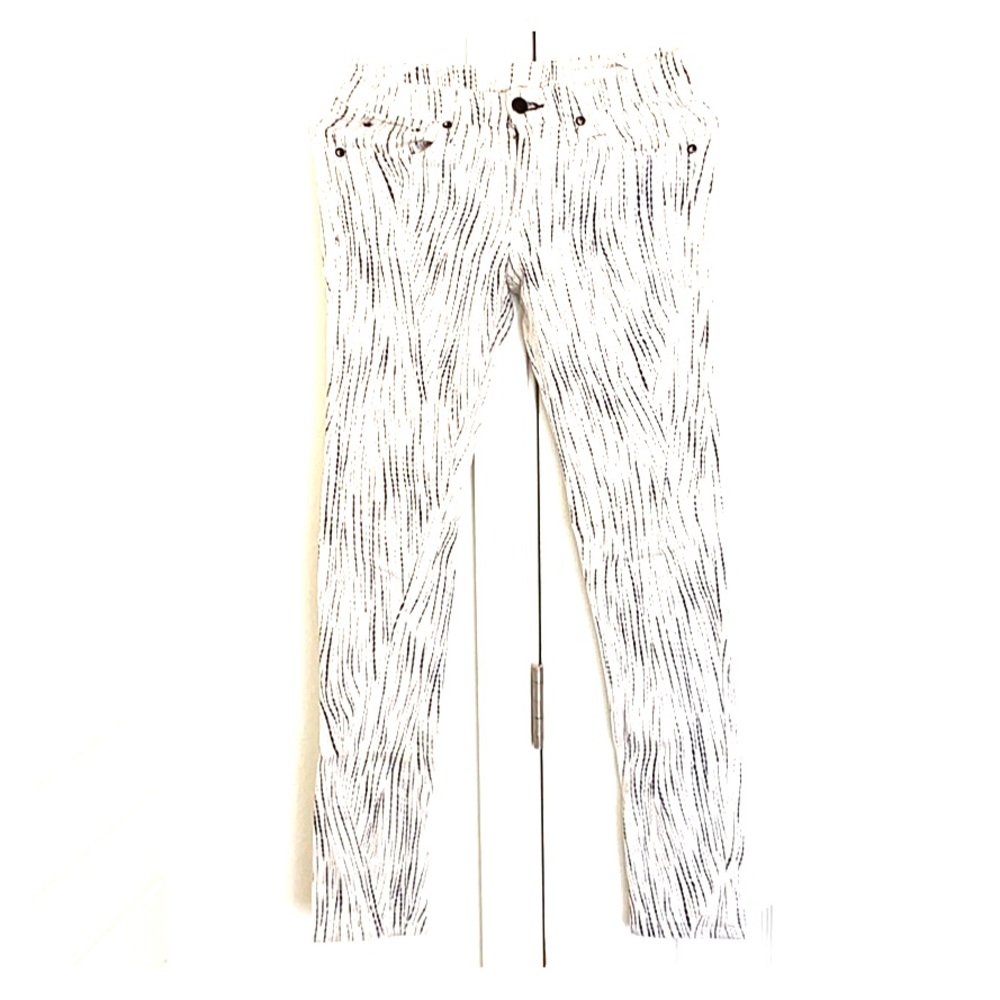 Rag & Bone Printed Denim Legging